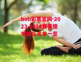 bob彩票官网-2023-2024赛季德甲球队名单一览