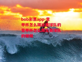 bob彩票app-意甲杯怎么踢比赛球队的意甲杯怎么踢比赛球队的视频