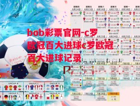 bob彩票官网-c罗欧冠百大进球c罗欧冠百大进球记录